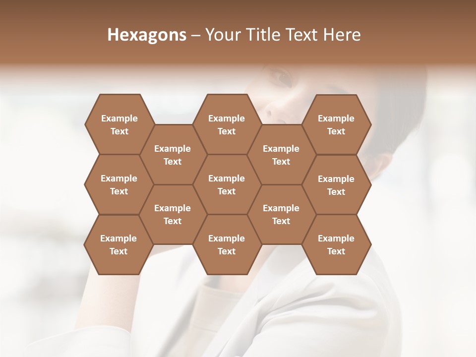 Long Elegance Girl PowerPoint Template