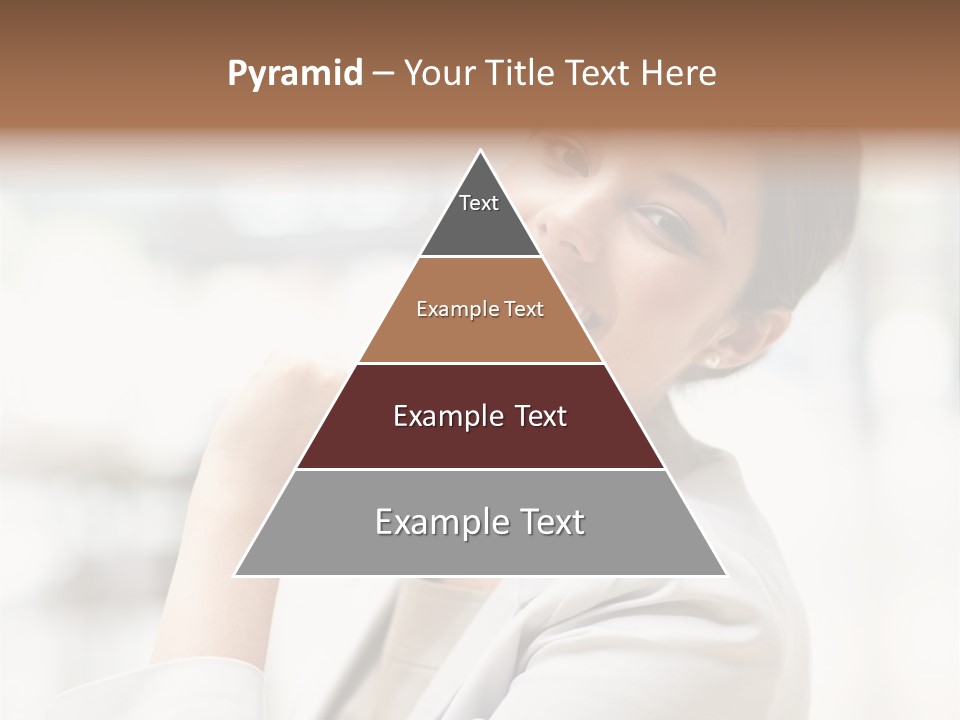 Long Elegance Girl PowerPoint Template