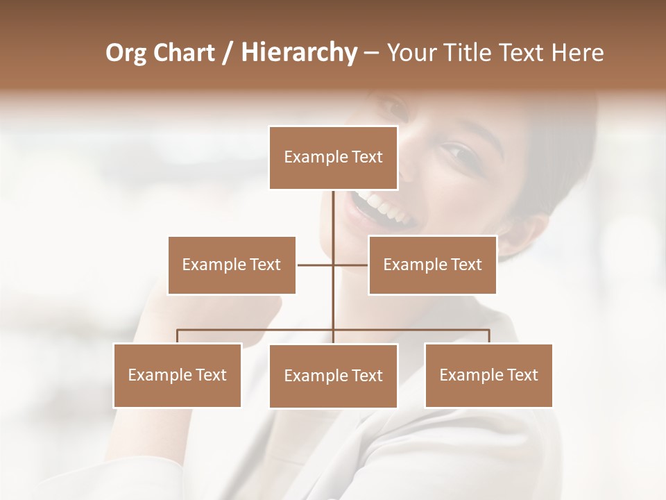 Long Elegance Girl PowerPoint Template