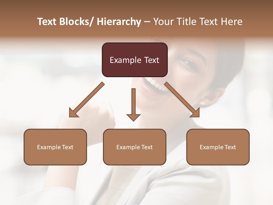 Long Elegance Girl PowerPoint Template