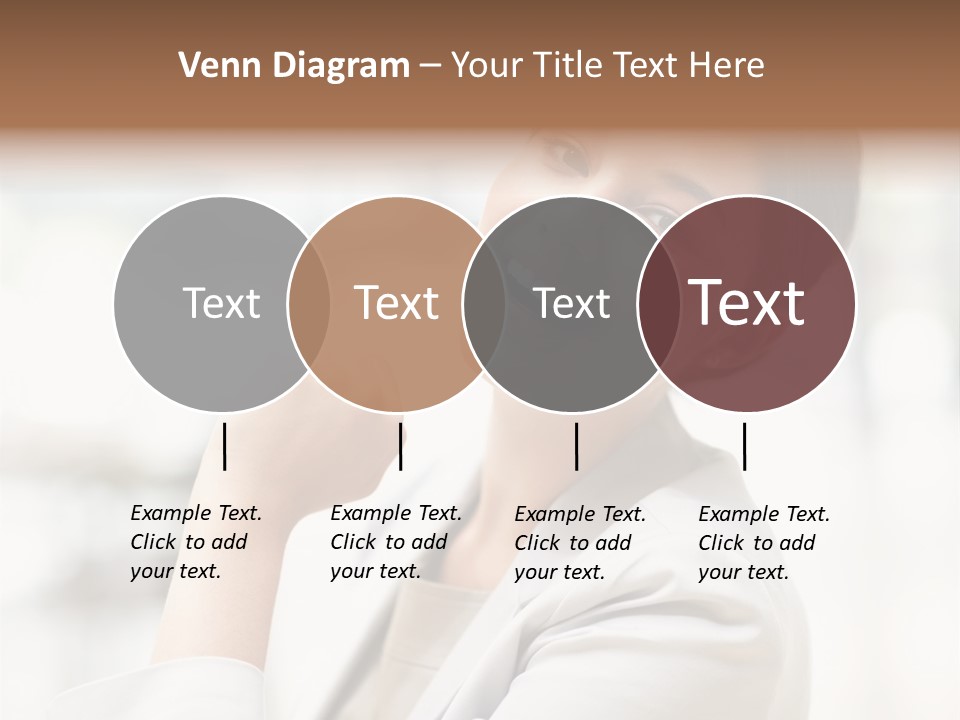 Long Elegance Girl PowerPoint Template