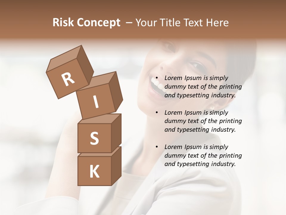 Long Elegance Girl PowerPoint Template