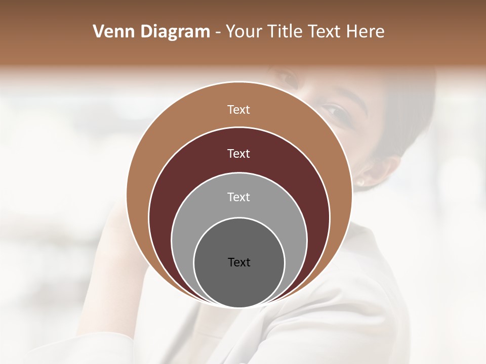 Long Elegance Girl PowerPoint Template