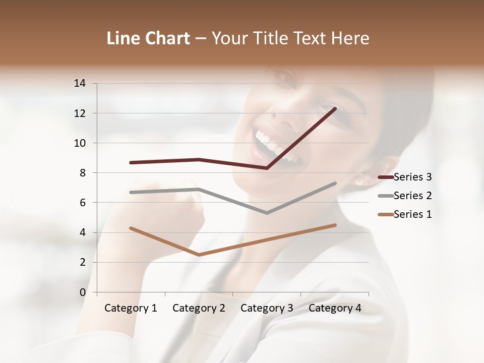 Long Elegance Girl PowerPoint Template