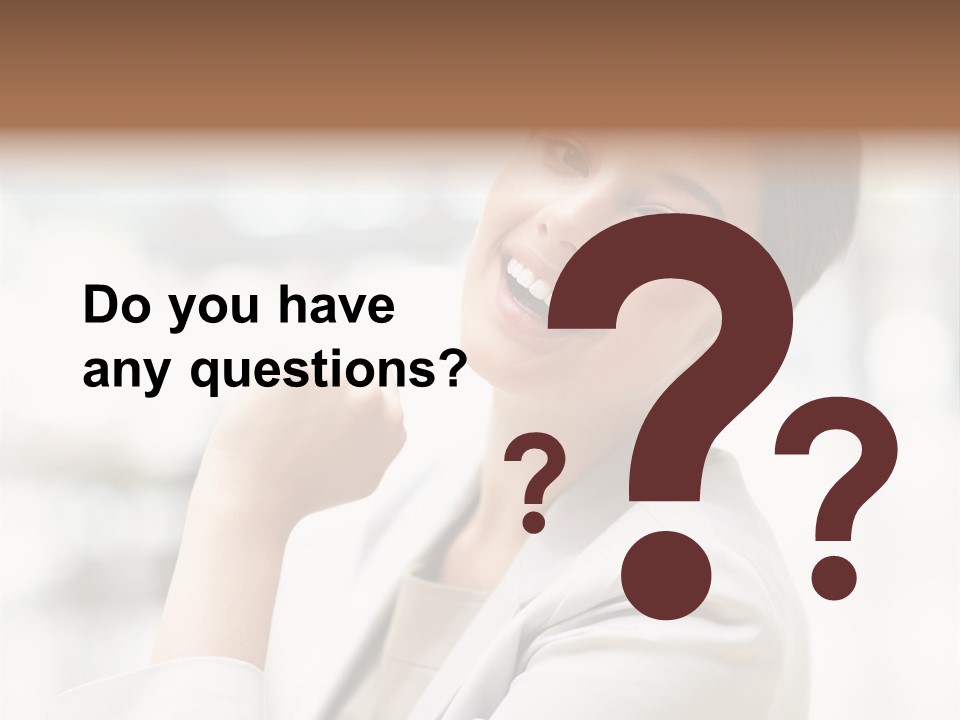 Long Elegance Girl PowerPoint Template