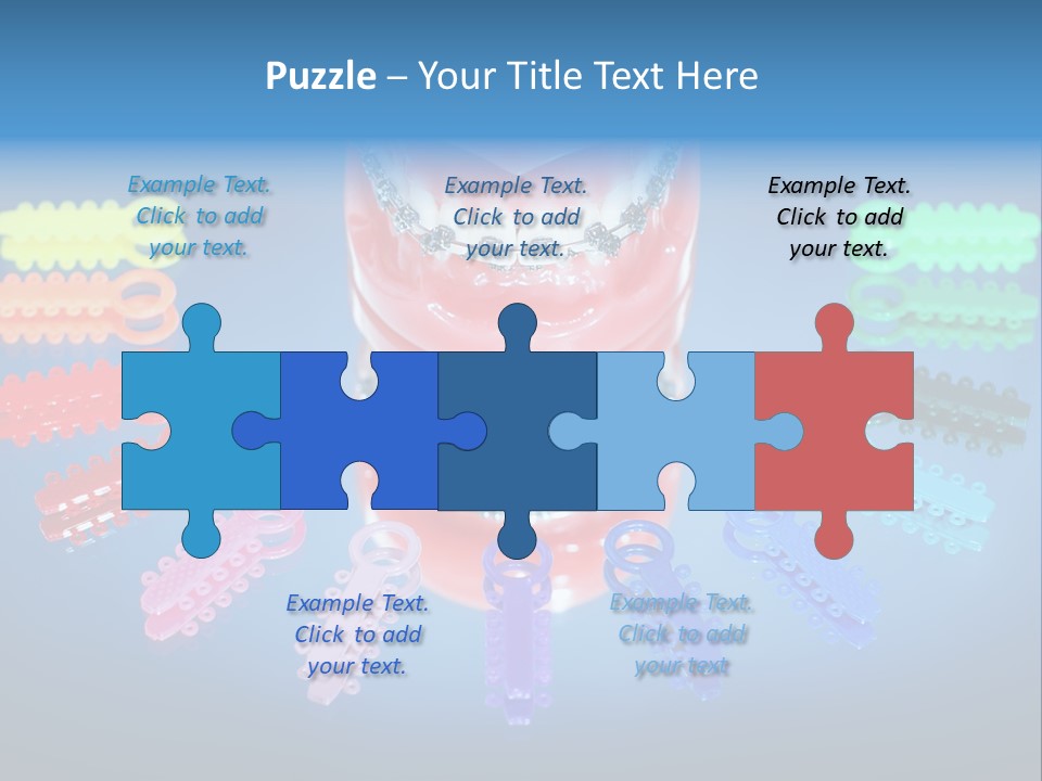 Stick Clinic Orthodontics PowerPoint Template