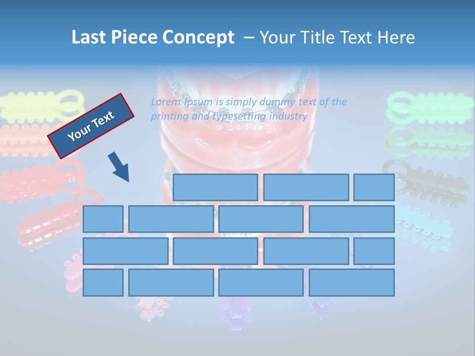 Stick Clinic Orthodontics PowerPoint Template