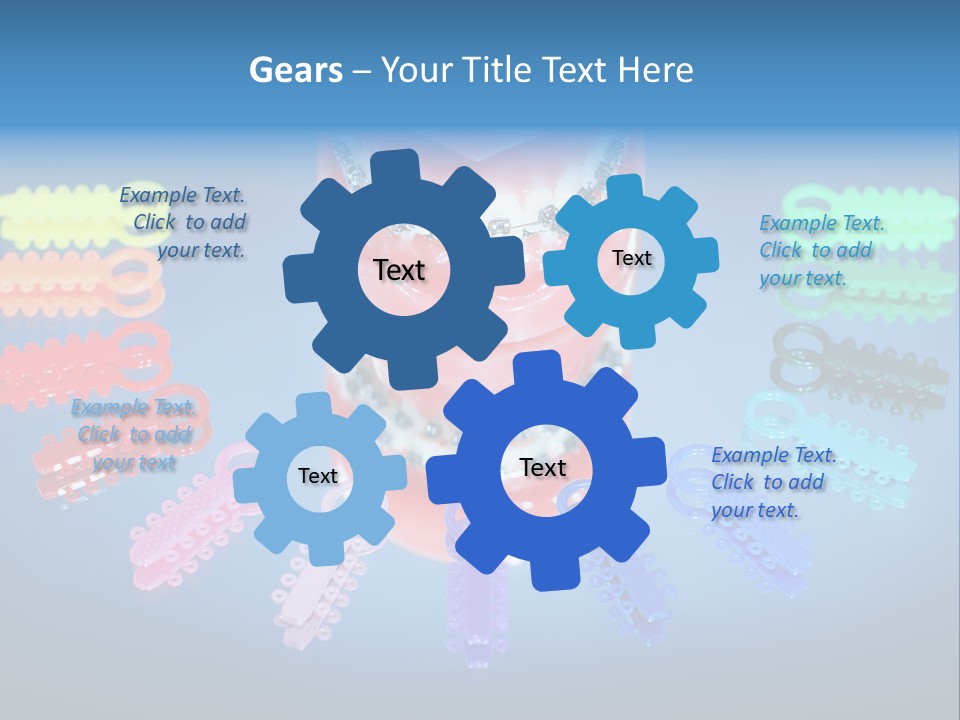 Stick Clinic Orthodontics PowerPoint Template