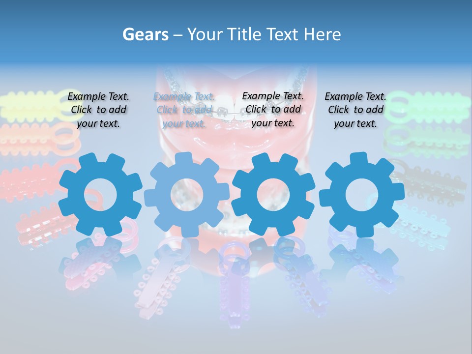 Stick Clinic Orthodontics PowerPoint Template