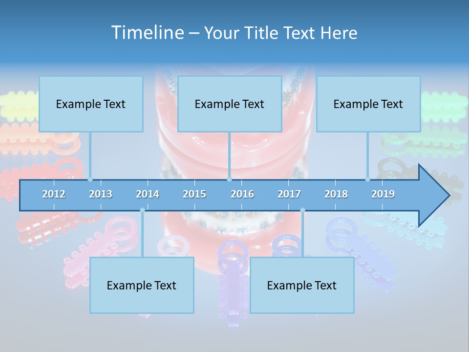 Stick Clinic Orthodontics PowerPoint Template
