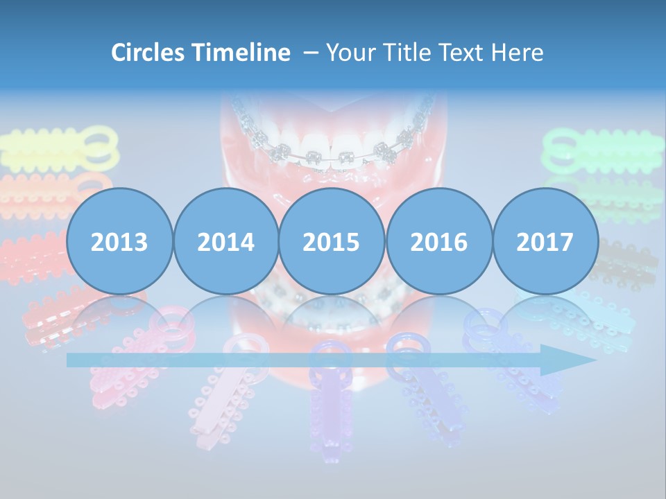 Stick Clinic Orthodontics PowerPoint Template