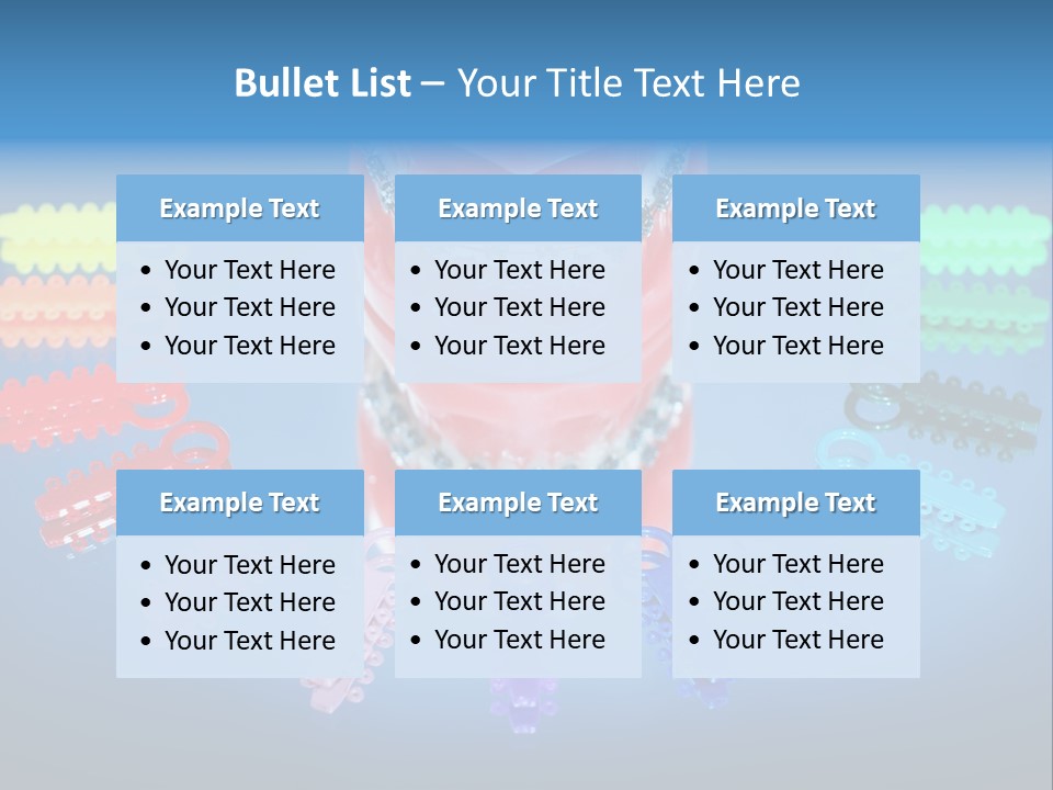Stick Clinic Orthodontics PowerPoint Template