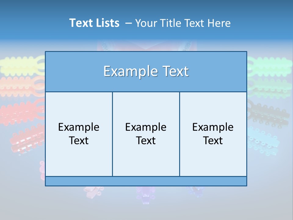 Stick Clinic Orthodontics PowerPoint Template