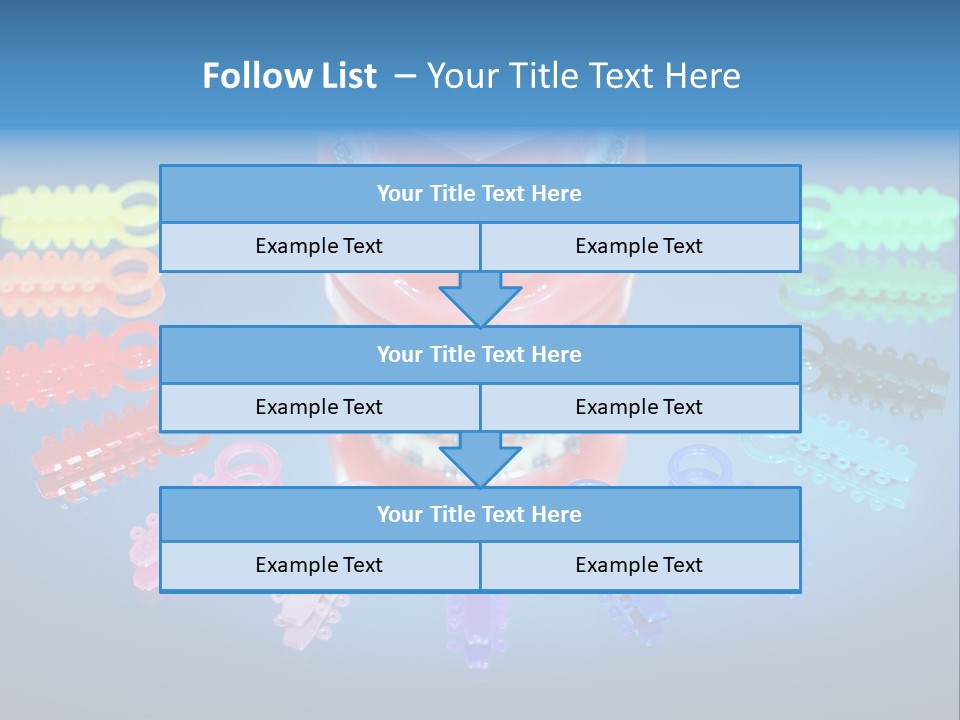 Stick Clinic Orthodontics PowerPoint Template