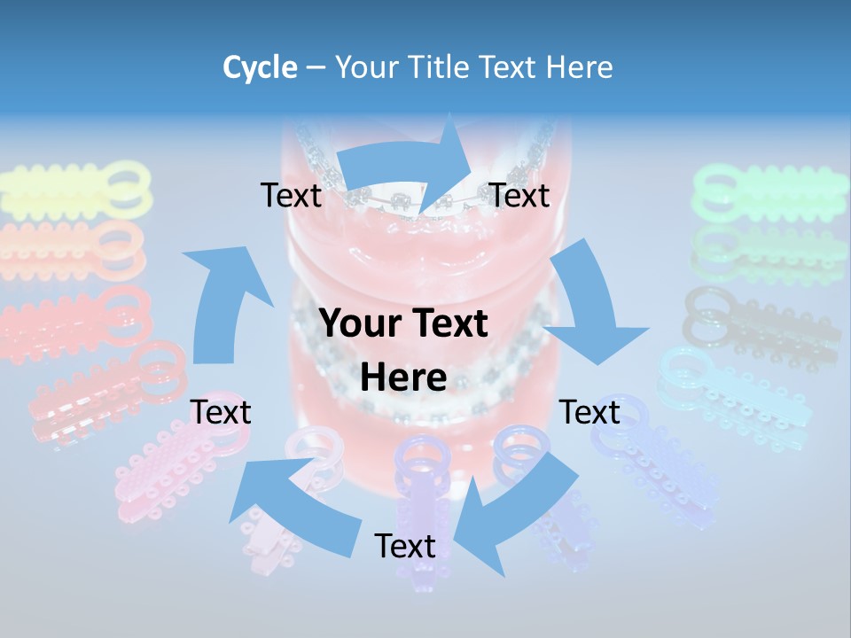 Stick Clinic Orthodontics PowerPoint Template