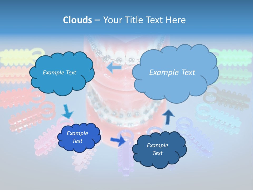 Stick Clinic Orthodontics PowerPoint Template