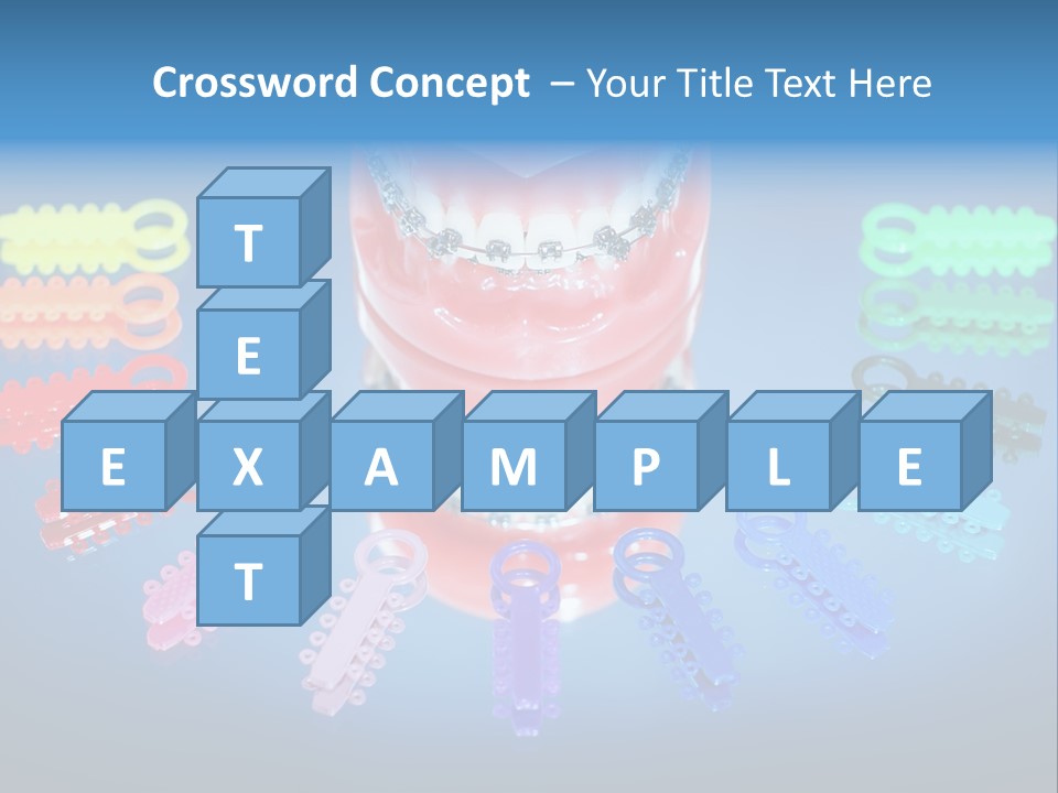 Stick Clinic Orthodontics PowerPoint Template