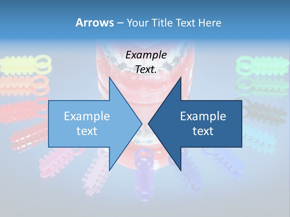 Stick Clinic Orthodontics PowerPoint Template