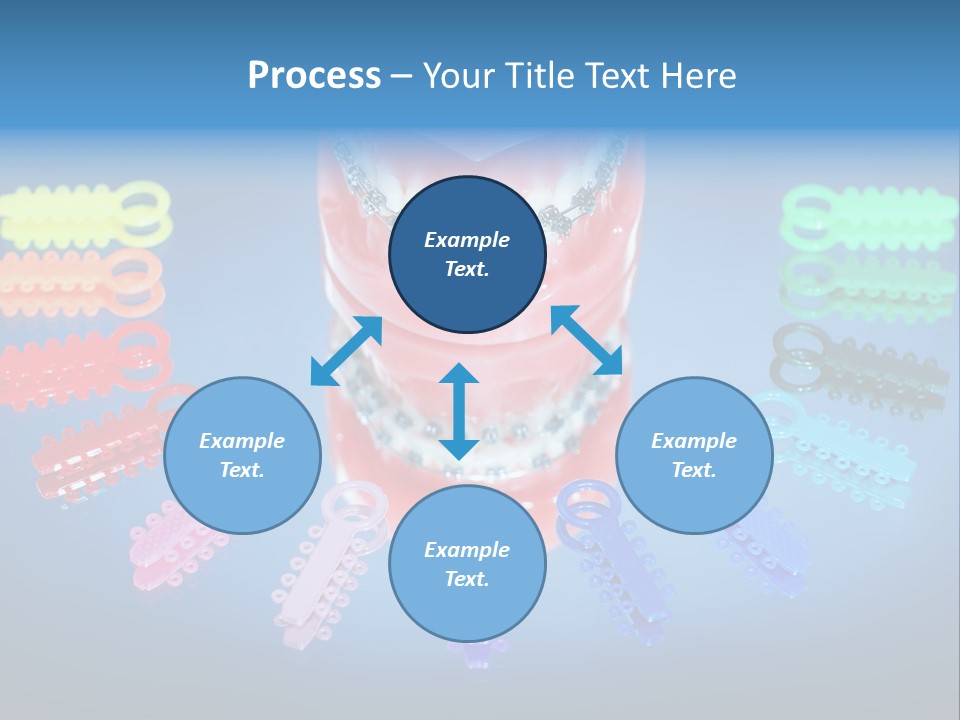 Stick Clinic Orthodontics PowerPoint Template