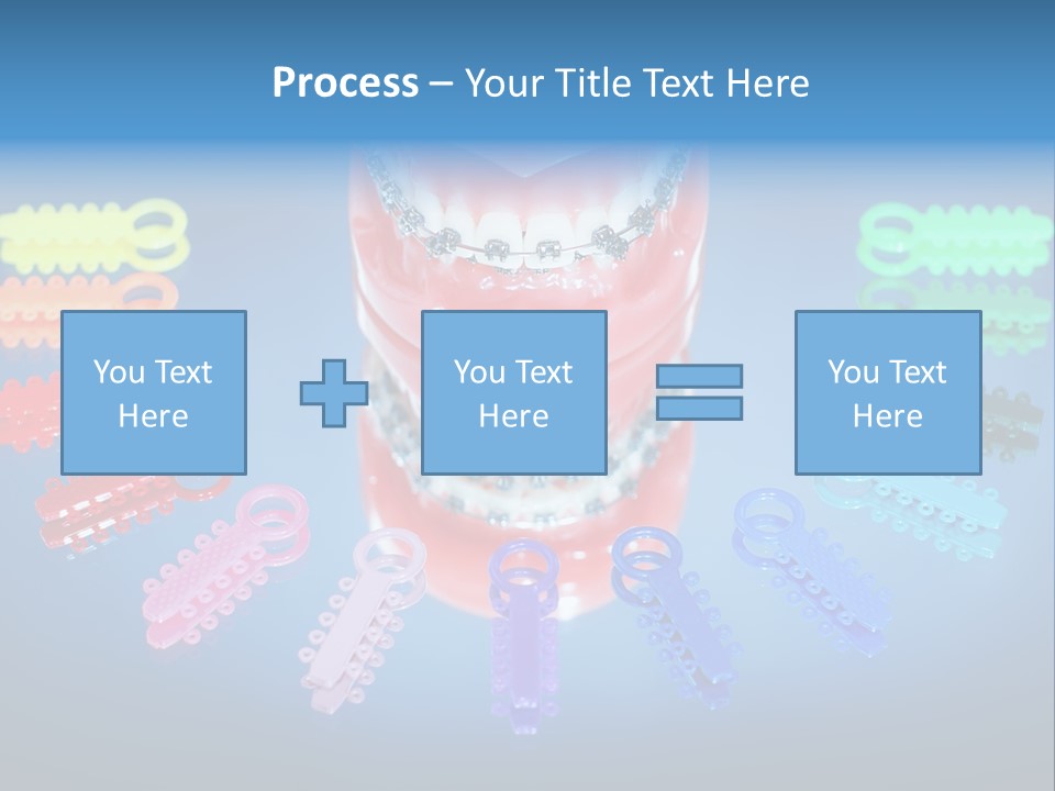 Stick Clinic Orthodontics PowerPoint Template