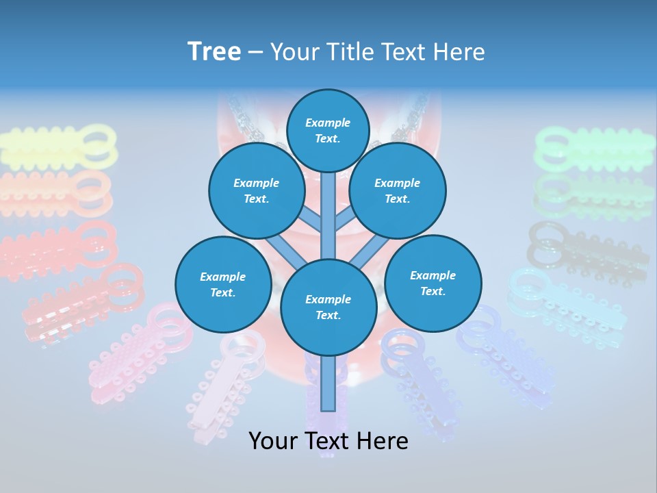 Stick Clinic Orthodontics PowerPoint Template