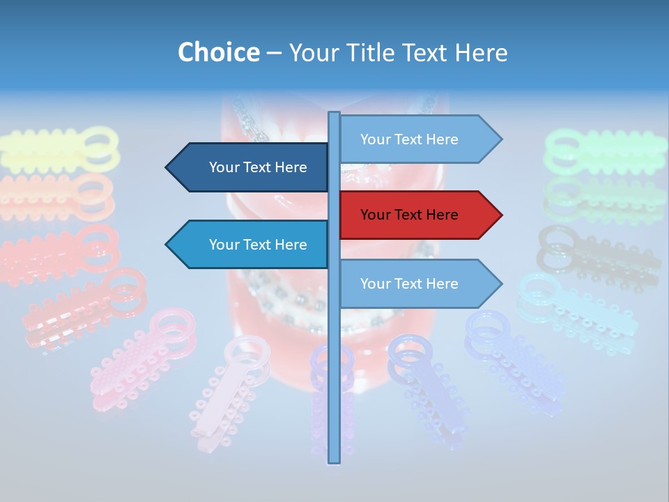 Stick Clinic Orthodontics PowerPoint Template