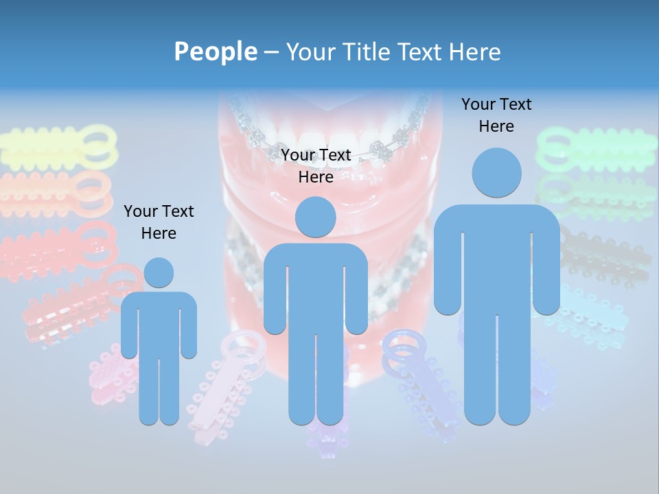 Stick Clinic Orthodontics PowerPoint Template