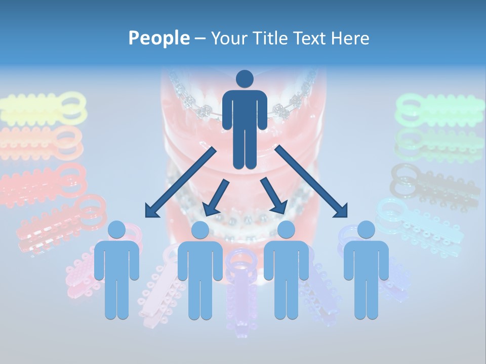 Stick Clinic Orthodontics PowerPoint Template