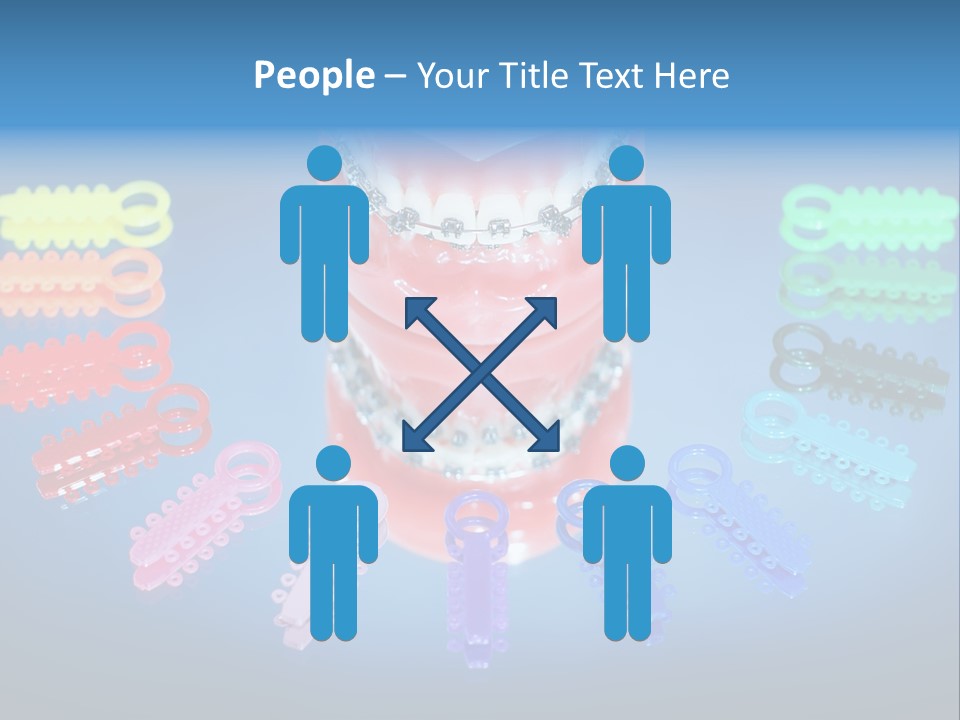 Stick Clinic Orthodontics PowerPoint Template