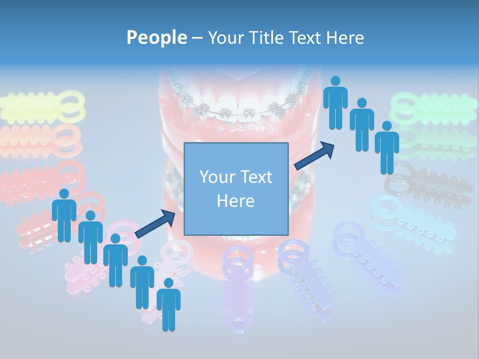 Stick Clinic Orthodontics PowerPoint Template