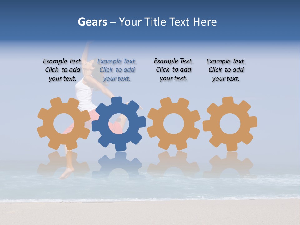 Young Yellow Nature PowerPoint Template