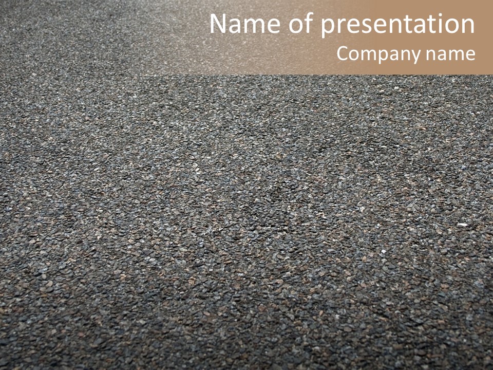 Grainy Surface Transport PowerPoint Template