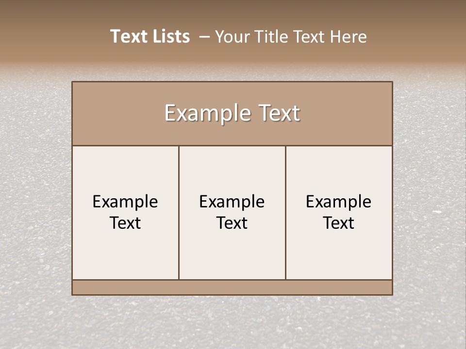Grainy Surface Transport PowerPoint Template