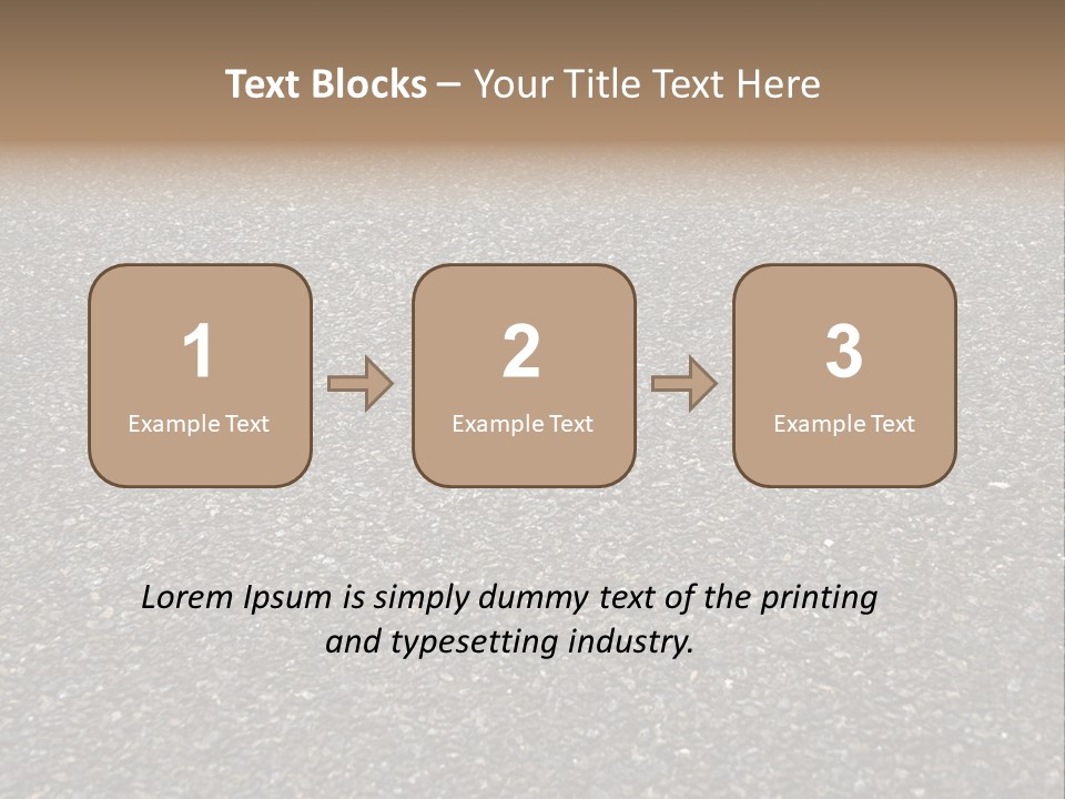 Grainy Surface Transport PowerPoint Template