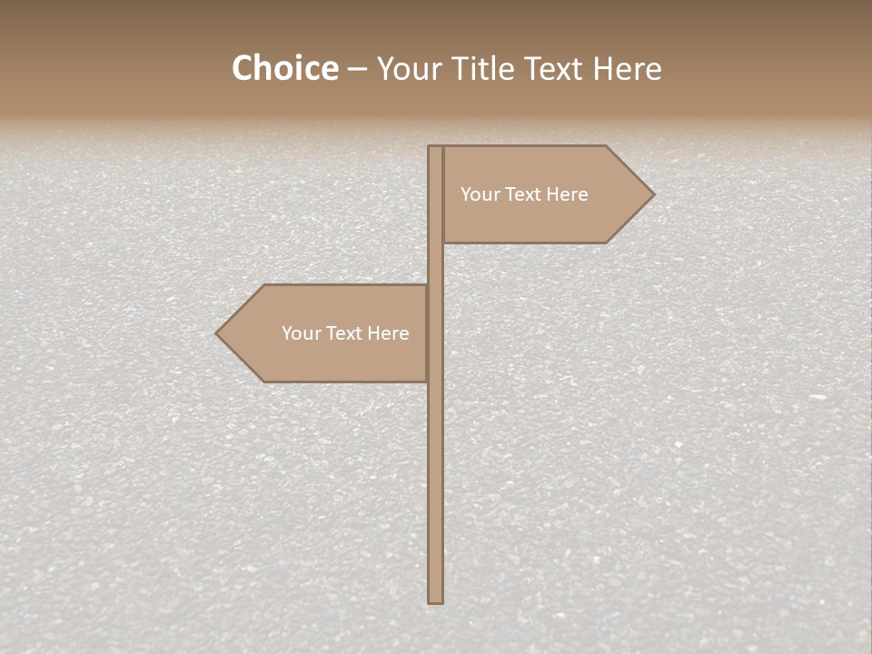 Grainy Surface Transport PowerPoint Template
