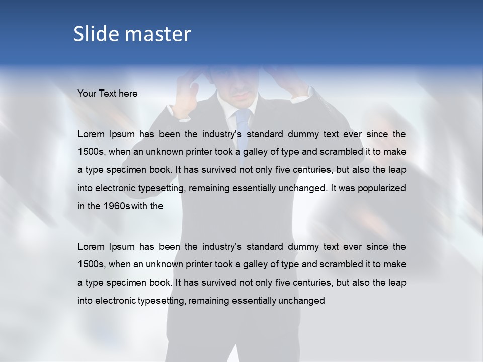 Problem Crisis Break PowerPoint Template