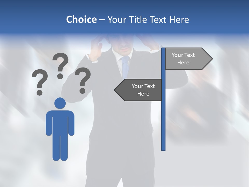 Problem Crisis Break PowerPoint Template