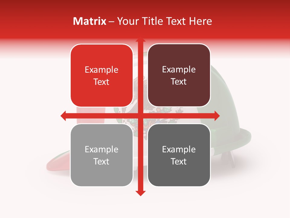 Headwear Damage Danger PowerPoint Template