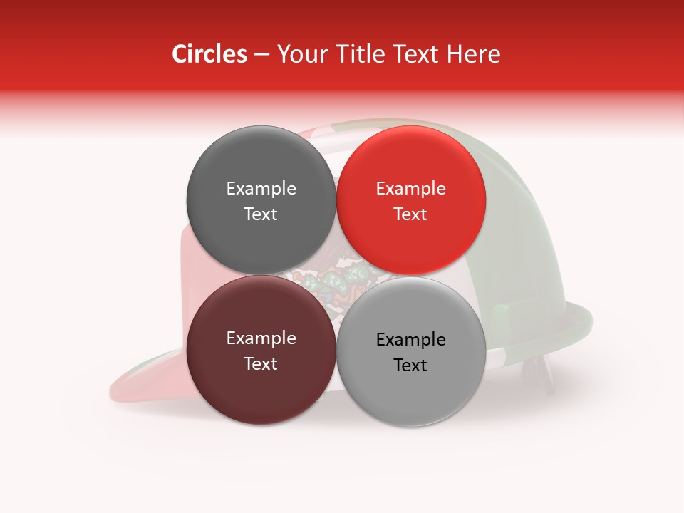 Headwear Damage Danger PowerPoint Template