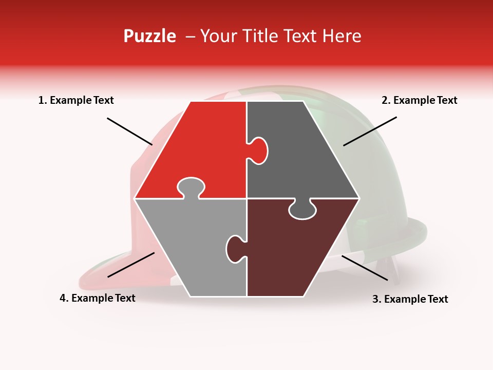 Headwear Damage Danger PowerPoint Template