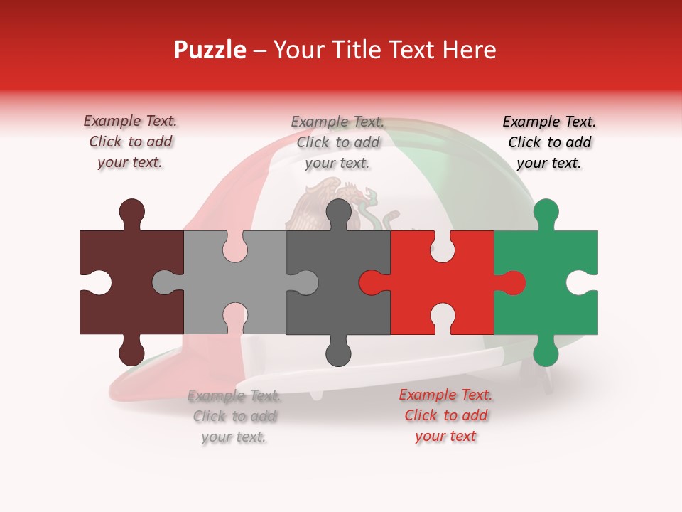 Headwear Damage Danger PowerPoint Template