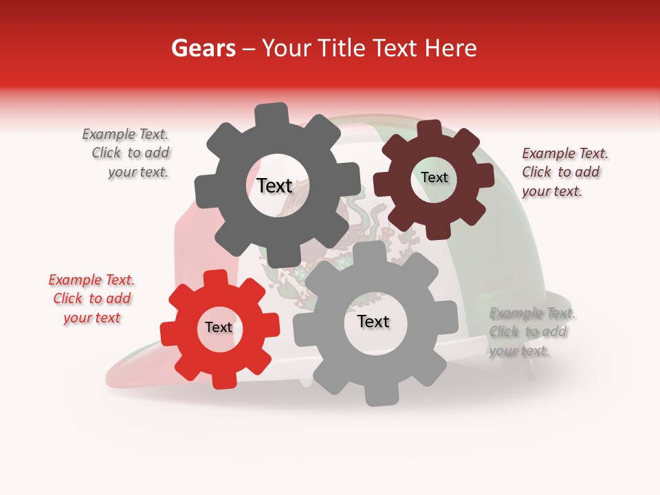Headwear Damage Danger PowerPoint Template