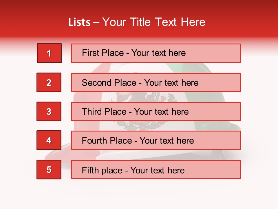 Headwear Damage Danger PowerPoint Template