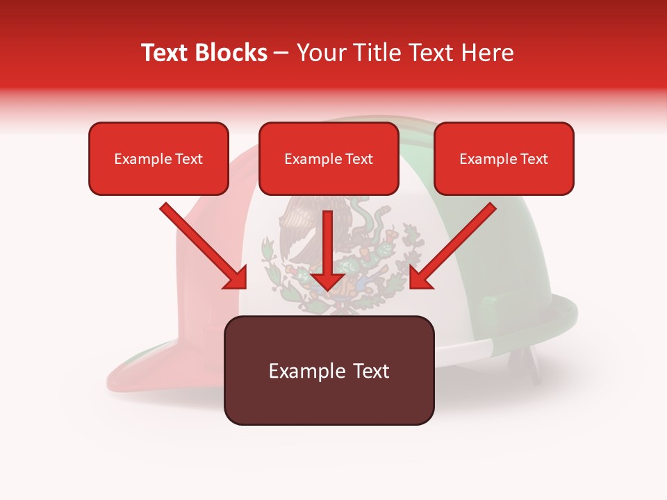 Headwear Damage Danger PowerPoint Template