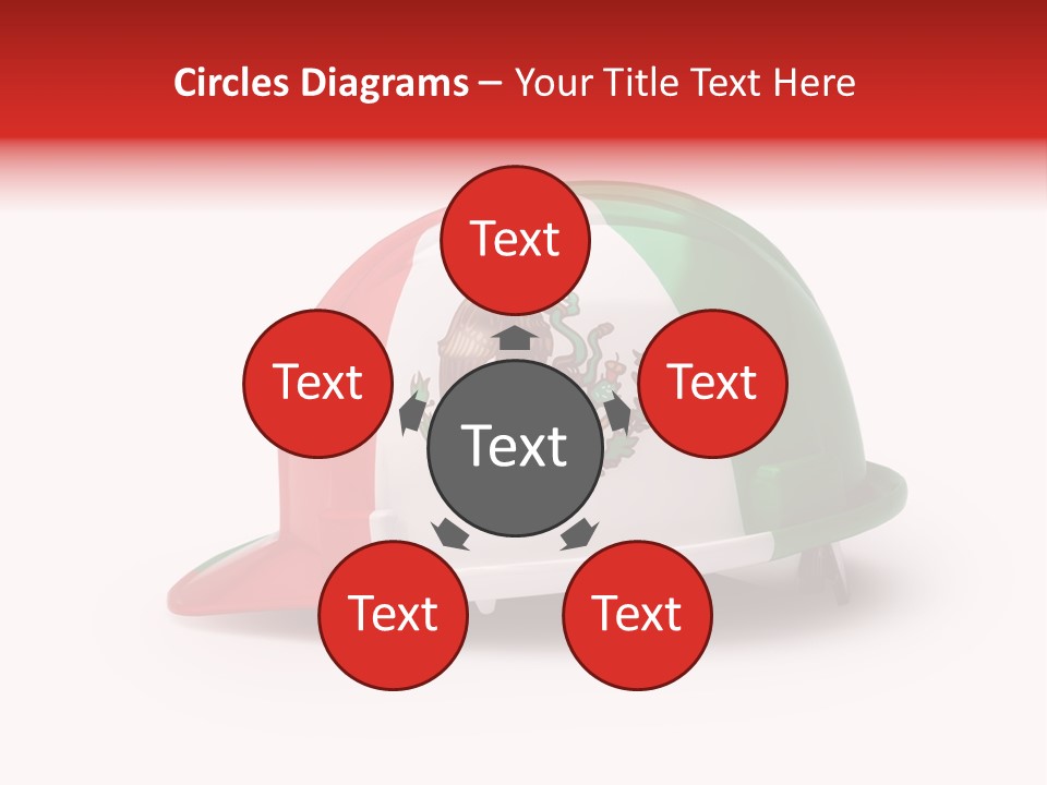 Headwear Damage Danger PowerPoint Template