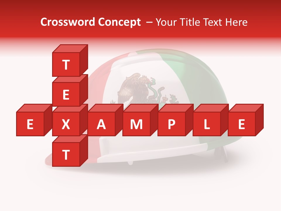 Headwear Damage Danger PowerPoint Template