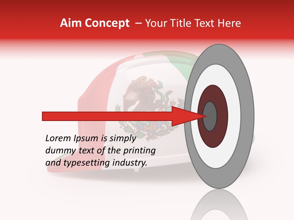 Headwear Damage Danger PowerPoint Template