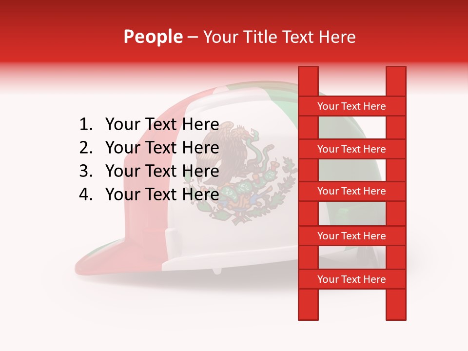 Headwear Damage Danger PowerPoint Template