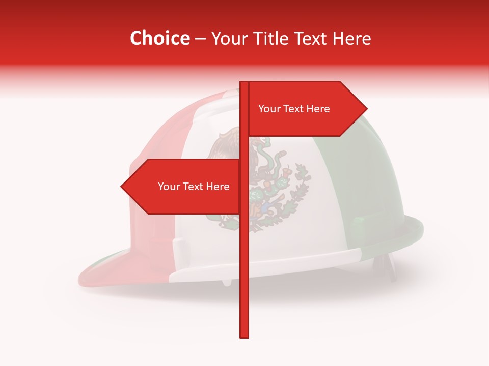 Headwear Damage Danger PowerPoint Template