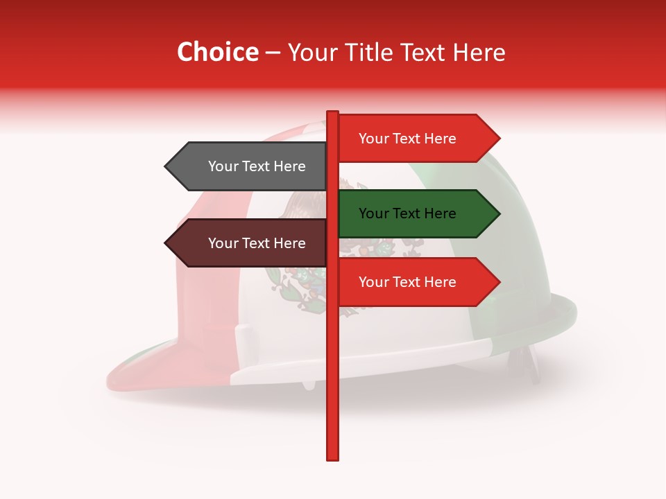 Headwear Damage Danger PowerPoint Template